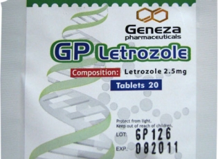 NapsGear Review GP Letrozole 2.5mg tabs (20 tabs per packet)